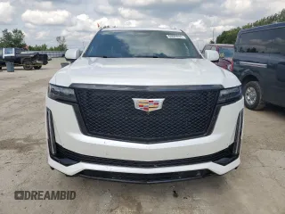 2022 Cadillac Escalade Sport Platinum z VIN 1GYS4GKL4NR161607, wystawiony jako Copart lot #69609264 z przebiegiem 47 242 mil mil oraz Szkody całkowita. Historia ofert i sprzedaży dostępna na DreamBid. Obrazek 5.