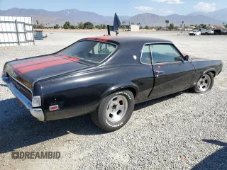 1969 Mercury Cougar z VIN 9F91H535869, wystawiony jako Copart lot #74131214 z przebiegiem 52 039 mil mil oraz Szkoda całkowita • Salvage title. Historia ofert i sprzedaży dostępna na DreamBid. Obrazek 3.