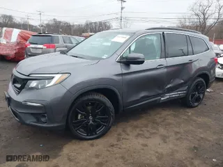 2021 Honda Pilot Special Edition with VIN 5FNYF6H2XMB093479, listed as a IAAI auction lot 41474808 with 47,231 mi miles. Bid and sale history available at carsss.com. Image 2.