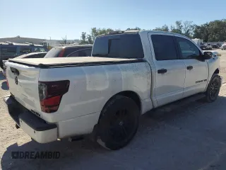 2019 Nissan Titan SV with VIN 1N6AA1E68KN509342, listed as a Copart auction lot 78804284 with 78,285 mi miles and Salvage title. Bid and sale history available at DreamBid. Image 3.