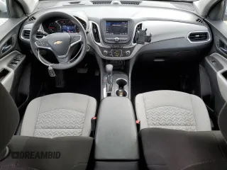 2022 Chevrolet Equinox LT with VIN 3GNAXKEV5NL182666, listed as a Copart auction lot 45246295 with 66,177 mi miles and Salvage Title. Bid and sale history available at DreamBid. Image 8.
