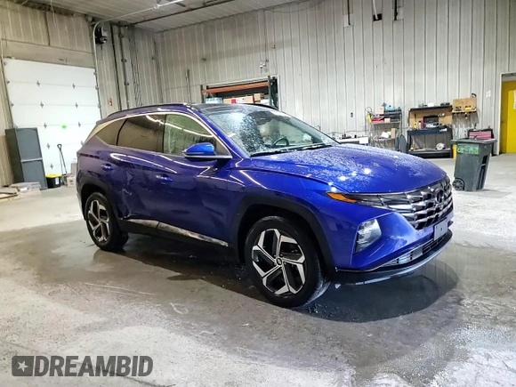 2022 Hyundai Tucson Limited with VIN 5NMJECAE5NH108333, listed as a Copart auction lot 48291345 with 49,834 mi miles and Salvage Title. Bid and sale history available at carsss.com. Image 14.