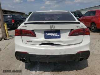 2018 Acura TLX w/A-SPEC Pkg with VIN 19UUB2F63JA003507, listed as a Copart auction lot 67358274 with 0 mi miles and Salvage Title. Bid and sale history available at carsss.com. Image 6.