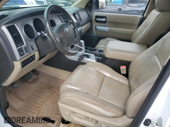 2008 Toyota Sequoia Limited with VIN 5TDZY68A48S008885, listed as a Copart auction lot 55117445 with 344,805 mi miles and Clean Title. Bid and sale history available at DreamBid. Image 7.