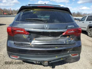 2016 Acura MDX w/Advance with VIN 5FRYD4H99GB017116, listed as a Copart auction lot 47207205 with 127,226 mi miles and Salvage Title. Bid and sale history available at carsss.com. Image 6.