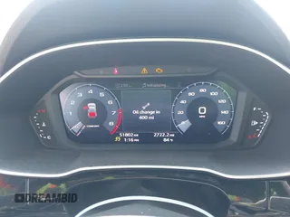 2019 Audi Q3 Premium with VIN WA1AECF33K1086047, listed as a IAAI auction lot 41905218 with 51,802 mi miles. Bid and sale history available at carsss.com. Image 7.