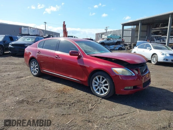 2006 Lexus GS 300 z VIN JTHBH96S865030596, wystawiony jako IAAI lot #41726102 z przebiegiem 156 700 mil mil oraz . Historia ofert i sprzedaży dostępna na DreamBid. Obrazek 1.