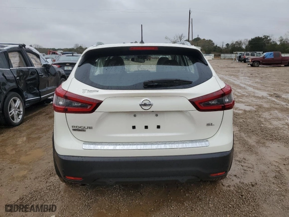 2022 Nissan Rogue Sport SL with VIN JN1BJ1CV1NW348710, listed as a Copart auction lot 88299625 with 11,615 mi miles and Salvage Title. Bid and sale history available at carsss.com. Image 6.