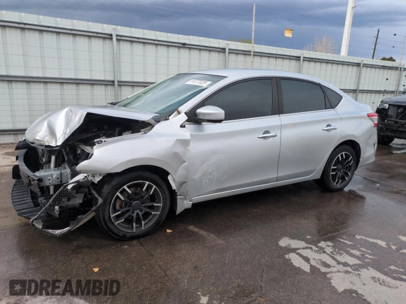 2015 Nissan Sentra SR with VIN 3N1AB7AP6FY285923, listed as a Copart auction lot 51077025 with 72,510 mi miles and Salvage Title. Bid and sale history available at DreamBid. Image 1.