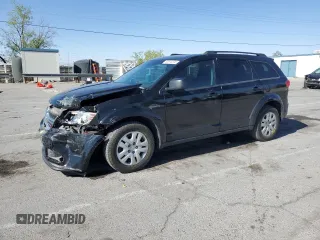 2015 Dodge Journey SE z VIN 3C4PDCAB4FT752672, wystawiony jako Copart lot #53513335 z przebiegiem 86 130 mil mil oraz Szkoda całkowita • Salvage title. Historia ofert i sprzedaży dostępna na DreamBid. Obrazek 1.
