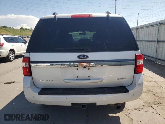 2017 Ford Expedition Limited с VIN 1FMJU2AT9HEA83306, выставлен на аукционе Copart как лот 60143695 с пробегом 74 021 миль миль и Списание • Salvage title. История ставок и продаж доступна на DreamBid. Изображение 6.