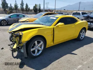 2010 Chevrolet Camaro 2LT with VIN 2G1FG1EV3A9100500, listed as a Copart auction lot 57343735 with 108,434 mi miles and Salvage title. Bid and sale history available at DreamBid. Image 1.