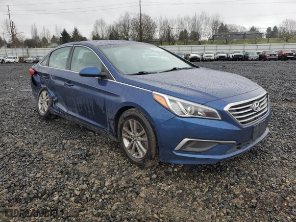 2017 Hyundai Sonata 2.4L with VIN 5NPE24AF6HH456173, listed as a Copart auction lot 45333625 with 130,158 mi miles and Salvage Title. Bid and sale history available at carsss.com. Image 4.