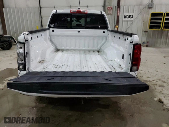 2023 Chevrolet Colorado 4WD LT с VIN 1GCGTCEC6P1226946, выставлен на аукционе Copart как лот 45630995 с пробегом 34 846 миль миль и Списание • Salvage title. История ставок и продаж доступна на DreamBid. Изображение 6.