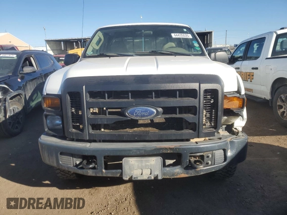 2008 Ford Super Duty F-250 SRW XL with VIN 1FTSX21528EB67839, listed as a Copart auction lot 44435535 with 87,321 mi miles and Salvage Title. Bid and sale history available at carsss.com. Image 5.
