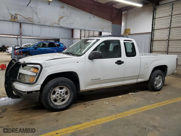 2005 Chevrolet Colorado LS Z85 with VIN 1GCCS196058271539, listed as a Copart auction lot 81094564 with 148,592 mi miles and Salvage Title. Bid and sale history available at carsss.com. Image 1.