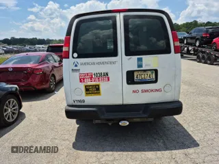 2014 Chevrolet Express Cargo with VIN 1GCWGFCG4E1148722, listed as a IAAI auction lot 42785369 with 188,945 mi miles and . Bid and sale history available at DreamBid. Image 27.