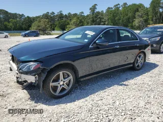 2017 Mercedes-Benz E with VIN WDDZF4JB0HA028891, listed as a Copart auction lot 51920465 with 81,156 mi miles and Salvage Title. Bid and sale history available at carsss.com. Image 1.