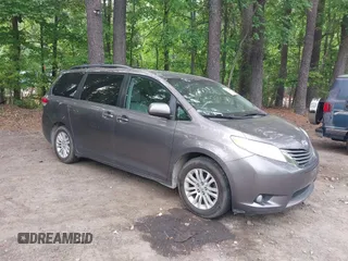 2011 Toyota Sienna XLE AAS with VIN 5TDYK3DC8BS016319, listed as a IAAI auction lot 42186294 with 293,401 mi miles and . Bid and sale history available at DreamBid. Image 1.