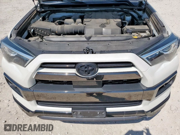 2020 Toyota 4Runner SR5 with VIN JTEZU5JR0L5220926, listed as a Copart auction lot 57238995 with 49,362 mi miles and Salvage title. Bid and sale history available at DreamBid. Image 12.