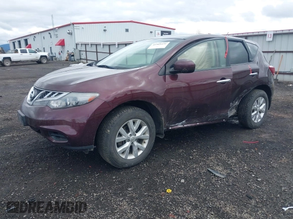 2014 Nissan Murano SL with VIN JN8AZ1MU4EW401508, listed as a IAAI auction lot 41969431 with 109,006 mi miles and . Bid and sale history available at carsss.com. Image 17.