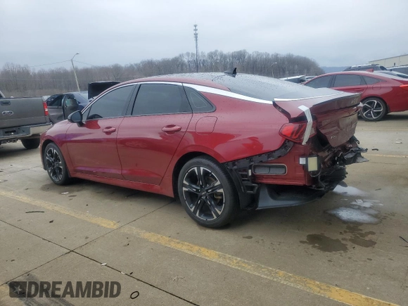 2022 Kia K5 GT-Line z VIN 5XXG64J27NG104074, wystawiony jako Copart lot #45189985 z przebiegiem 62 528 mil mil oraz Szkoda całkowita • Salvage title. Historia ofert i sprzedaży dostępna na DreamBid. Obrazek 2.