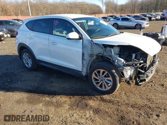 2017 Hyundai Tucson SE with VIN KM8J23A47HU291596, listed as a IAAI auction lot 41289118 with 55,876 mi miles and . Bid and sale history available at DreamBid. Image 1.