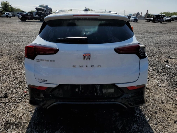 2025 Buick Encore GX Sport Touring with VIN KL4AMESL7SB056046, listed as a Copart auction lot 54983405 with Not provided miles and Salvage title. Bid and sale history available at DreamBid. Image 6.