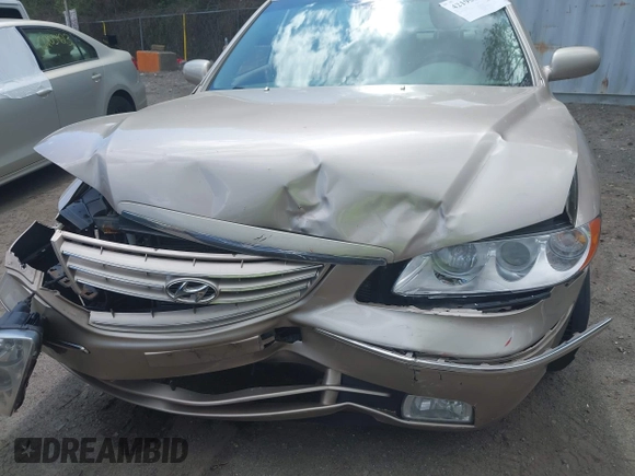 2006 Hyundai Azera SE with VIN KMHFC46FX6A125848, listed as a IAAI auction lot 42195041 with 147,596 mi miles and . Bid and sale history available at DreamBid. Image 6.