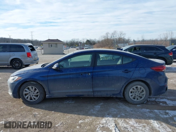 2017 Hyundai Elantra SE z VIN 5NPD74LF8HH187040, wystawiony jako IAAI lot #41350743 z przebiegiem 78 119 mil mil oraz . Historia ofert i sprzedaży dostępna na DreamBid. Obrazek 14.
