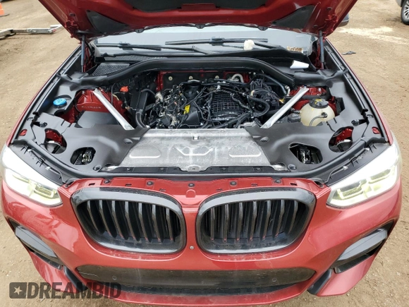 2019 BMW X4 M40i with VIN 5UXUJ5C55KLA93345, listed as a Copart auction lot 61192795 with 102,244 mi miles and Clean title. Bid and sale history available at DreamBid. Image 12.