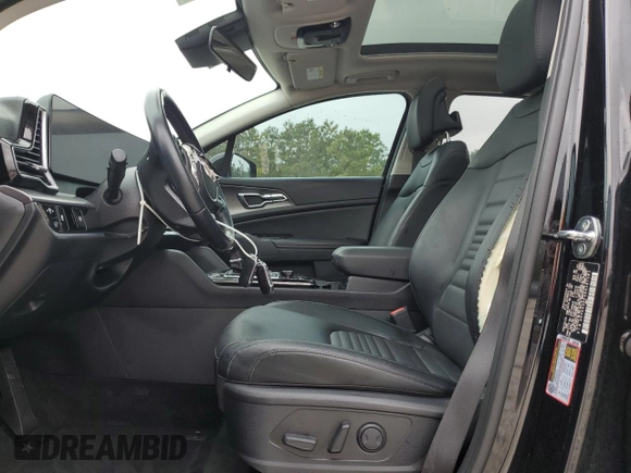 2024 Kia Sportage SX-Prestige with VIN 5XYK53DF3RG187381, listed as a Copart auction lot 51177955 with 7,668 mi miles and Salvage title. Bid and sale history available at DreamBid. Image 7.