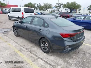 2023 Kia Forte LXS with VIN 3KPF24AD9PE585109, listed as a IAAI auction lot 38135425 with 15,898 mi miles. Bid and sale history available at carsss.com. Image 3.