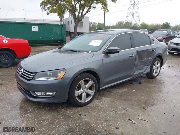 2015 Volkswagen Passat 1.8T Limited Edition with VIN 1VWAT7A34FC089282, listed as a IAAI auction lot 41767239 with 68,156 mi miles. Bid and sale history available at carsss.com. Image 2.