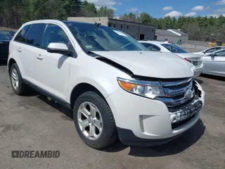 2013 Ford Edge SEL with VIN 2FMDK4JC6DBE30174, listed as a IAAI auction lot 42085891 with 154,379 mi miles. Bid and sale history available at carsss.com. Image 1.