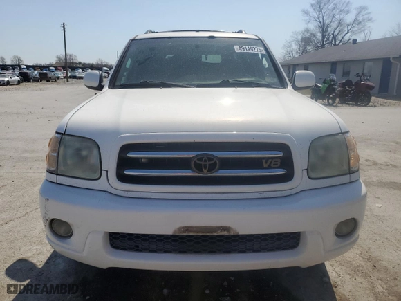 2001 Toyota Sequoia Limited with VIN 5TDBT48A71S016439, listed as a Copart auction lot 49149275 with 0 mi miles and Salvage Title. Bid and sale history available at carsss.com. Image 5.