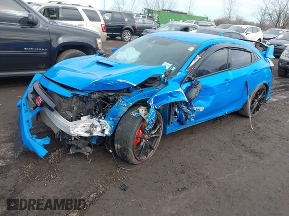 2021 Honda Civic Type R Touring z VIN SHHFK8G7XMU202145, wystawiony jako IAAI lot #41480286 z przebiegiem 40 116 mil mil oraz . Historia ofert i sprzedaży dostępna na DreamBid. Obrazek 2.
