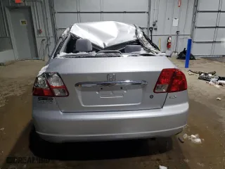 2003 Honda Civic LX with VIN 2HGES16633H548464, listed as a Copart auction lot 43805095 with 0 mi miles and Salvage Title. Bid and sale history available at carsss.com. Image 6.