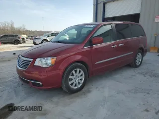 2015 Chrysler Town & Country Touring with VIN 2C4RC1BG2FR562625, listed as a Copart auction lot 49127615 with 100,997 mi miles and Salvage Title. Bid and sale history available at carsss.com. Image 1.