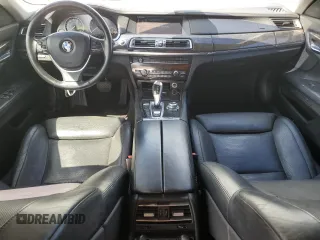 2012 BMW 7 Series 750i xDrive with VIN WBAKC6C56CDX99416, listed as a Copart auction lot 54857715 with 114,198 mi miles and Salvage Title. Bid and sale history available at carsss.com. Image 8.