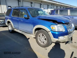 2010 Ford Explorer Eddie Bauer with VIN 1FMEU7EE7AUA55414, listed as a Copart auction lot 42553265 with 122,337 mi miles and Salvage Title. Bid and sale history available at carsss.com. Image 4.