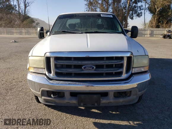 2002 Ford F-250 XL with VIN 1FTNX20L32ED10043, listed as a Copart auction lot 82608574 with 150,324 mi miles and Salvage title. Bid and sale history available at DreamBid. Image 5.