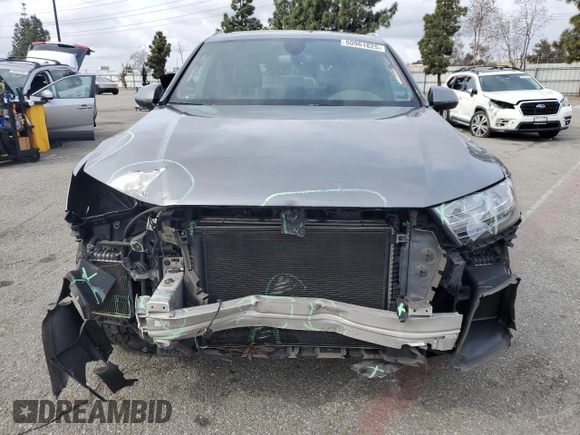 2017 Audi Q7 Premium Plus with VIN WA1LAAF78HD027417, listed as a Copart auction lot 50961825 with 122,053 mi miles and Salvage Title. Bid and sale history available at carsss.com. Image 5.