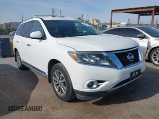 2014 Nissan Pathfinder SV with VIN 5N1AR2MM7EC706483, listed as a IAAI auction lot 42164389 with 192,754 mi miles. Bid and sale history available at carsss.com. Image 1.