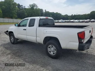 2019 Toyota Tacoma SR with VIN 5TFSX5EN7KX068425, listed as a Copart auction lot 57580835 with 125,491 mi miles and Salvage title. Bid and sale history available at DreamBid. Image 2.