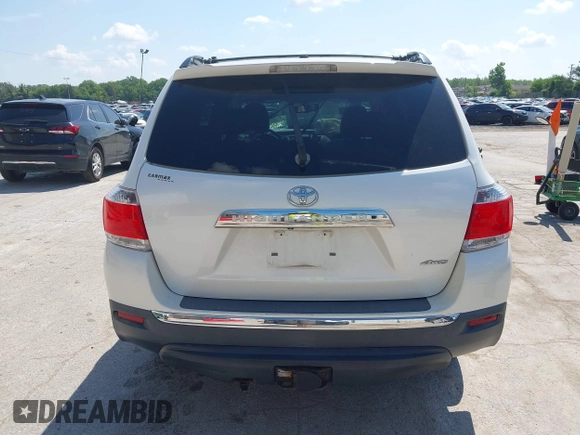 2012 Toyota Highlander Limited with VIN 5TDDK3EH7CS142066, listed as a IAAI auction lot 42573030 with 169,372 mi miles and . Bid and sale history available at DreamBid. Image 16.