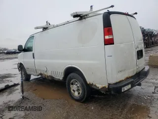 2003 Chevrolet Express Cargo z VIN 1GCHG35UX31215671, wystawiony jako Copart lot #47571675 z przebiegiem Nie podano mil oraz Szkoda całkowita • Salvage title. Historia ofert i sprzedaży dostępna na DreamBid. Obrazek 2.