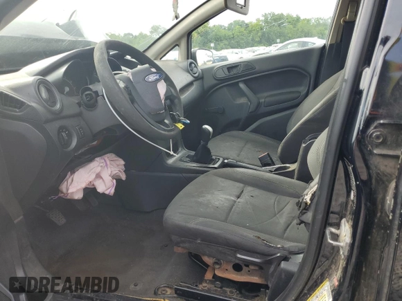 2018 Ford Fiesta S with VIN 3FADP4AJ5JM125950, listed as a Copart auction lot 61753035 with 136,414 mi miles and Salvage title. Bid and sale history available at DreamBid. Image 7.