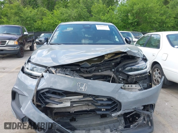 2024 Honda HR-V Sport with VIN 3CZRZ2H59RM764412, listed as a IAAI auction lot 42264334 with 19,406 mi miles and . Bid and sale history available at DreamBid. Image 12.