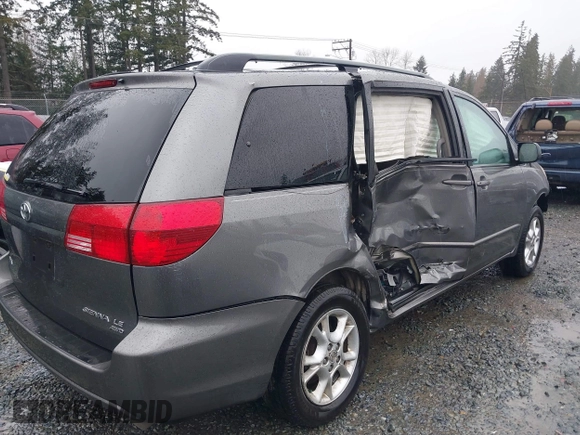 2005 Toyota Sienna LE with VIN 5TDBA23C55S048993, listed as a IAAI auction lot 41637805 with 157,959 mi miles. Bid and sale history available at carsss.com. Image 6.
